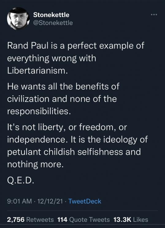 all the rights, no responciblity