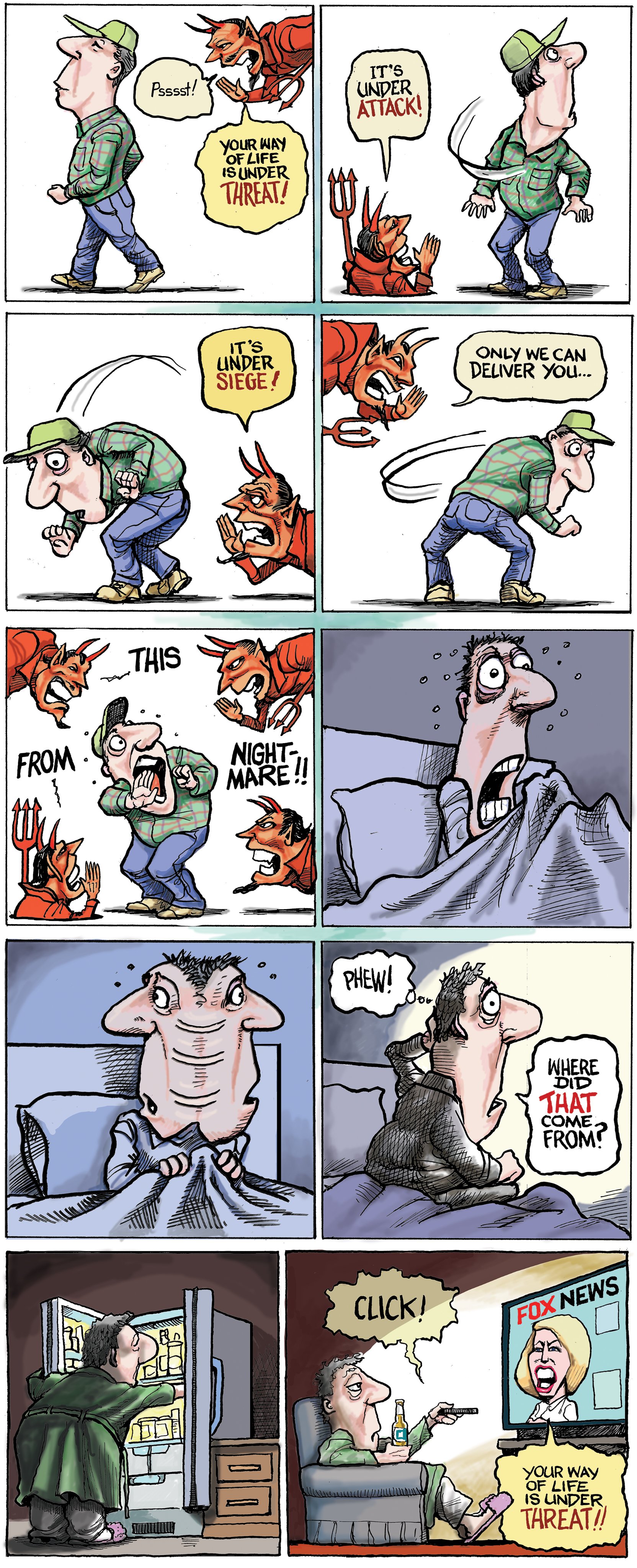 Be afraid, be very afraid