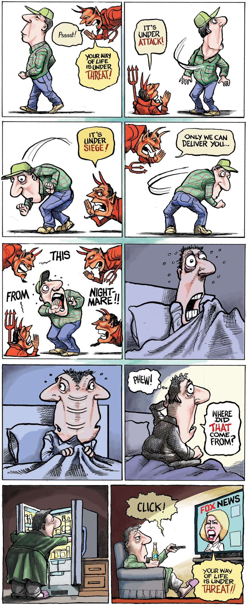 Be afraid, be very afraid