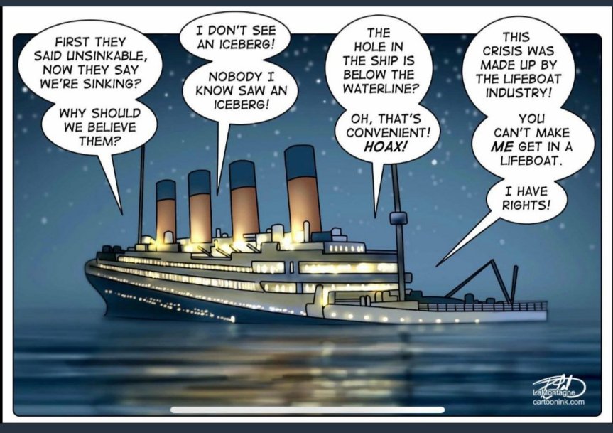 below the water line