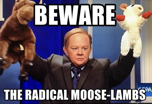 beware the radical moose lambs
