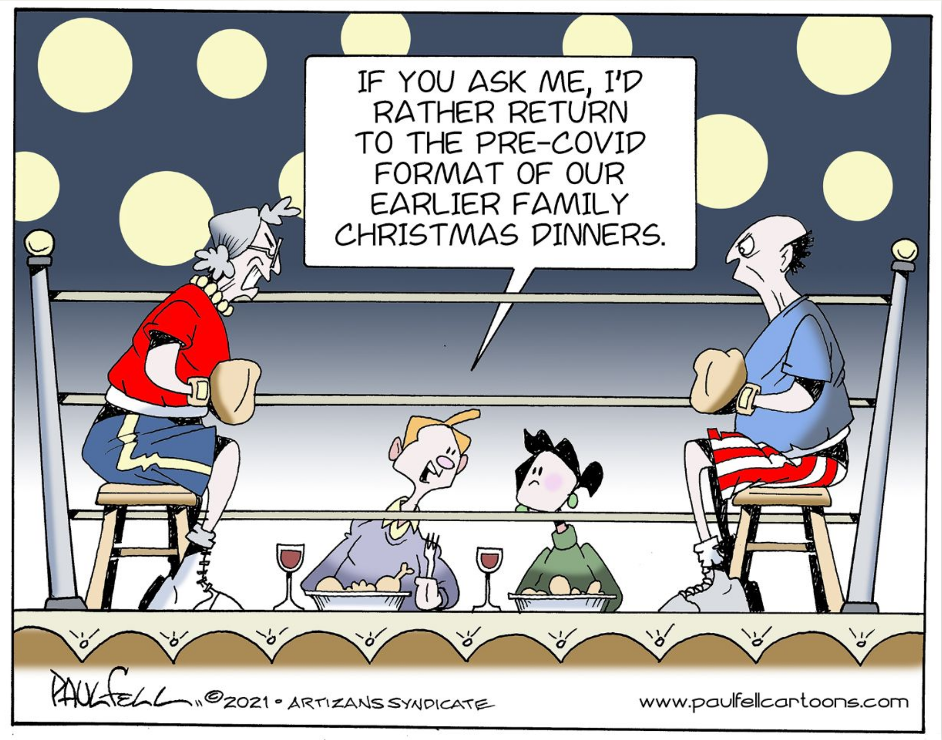 covid holiday dinners