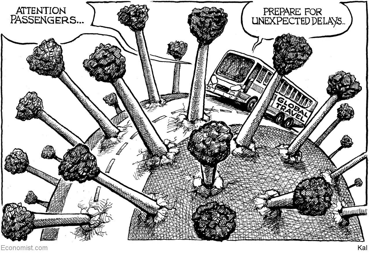 delays in global travel