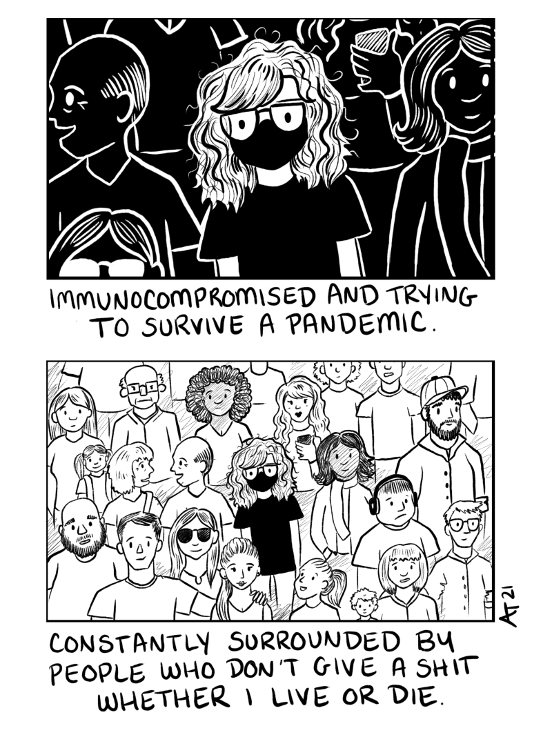 don't give a shit if I die