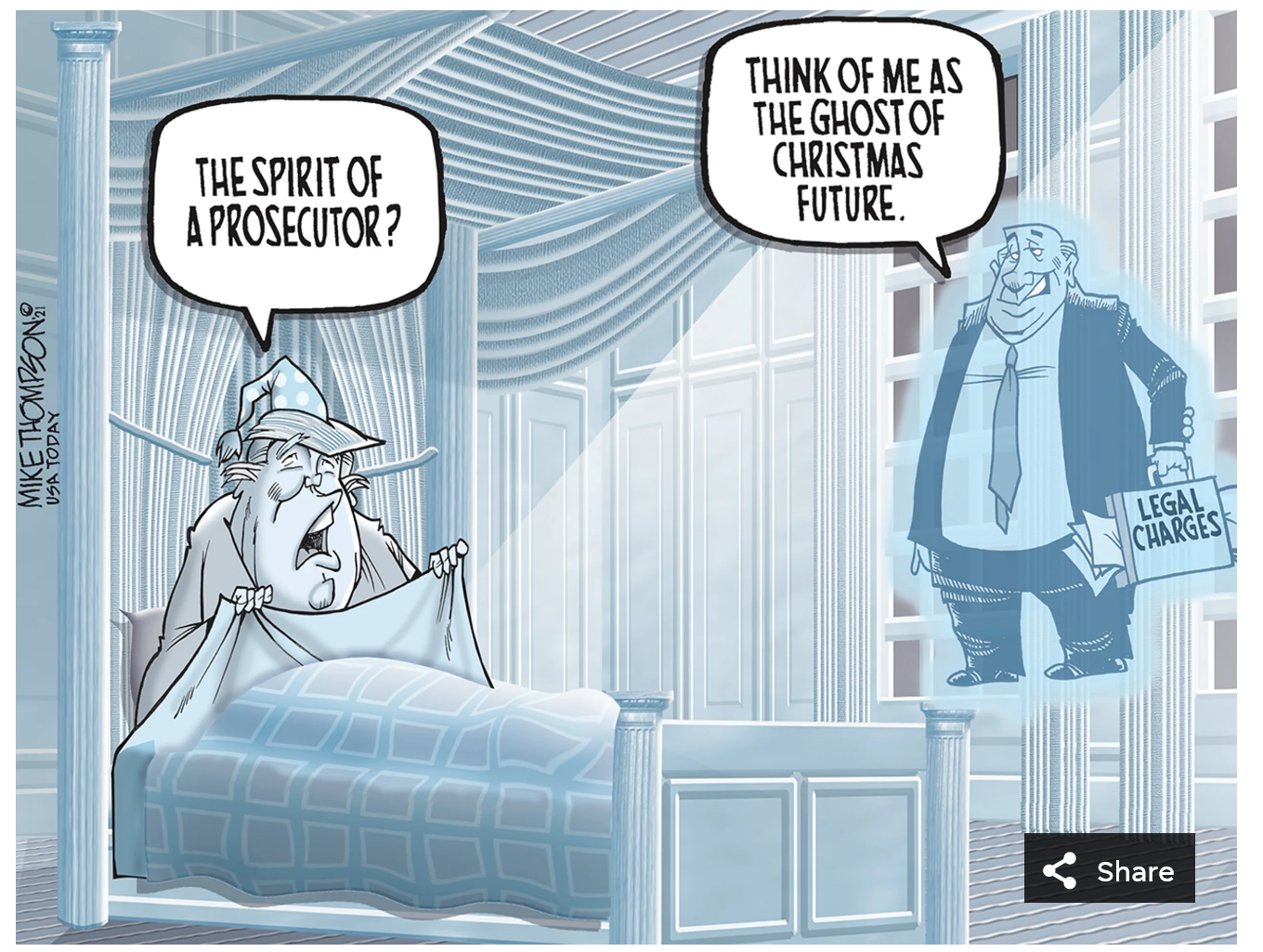 ghost of legal charges