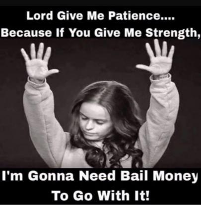 going to need bail money with it