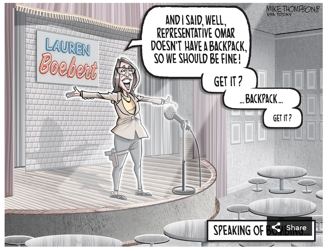 Had a bad racist line