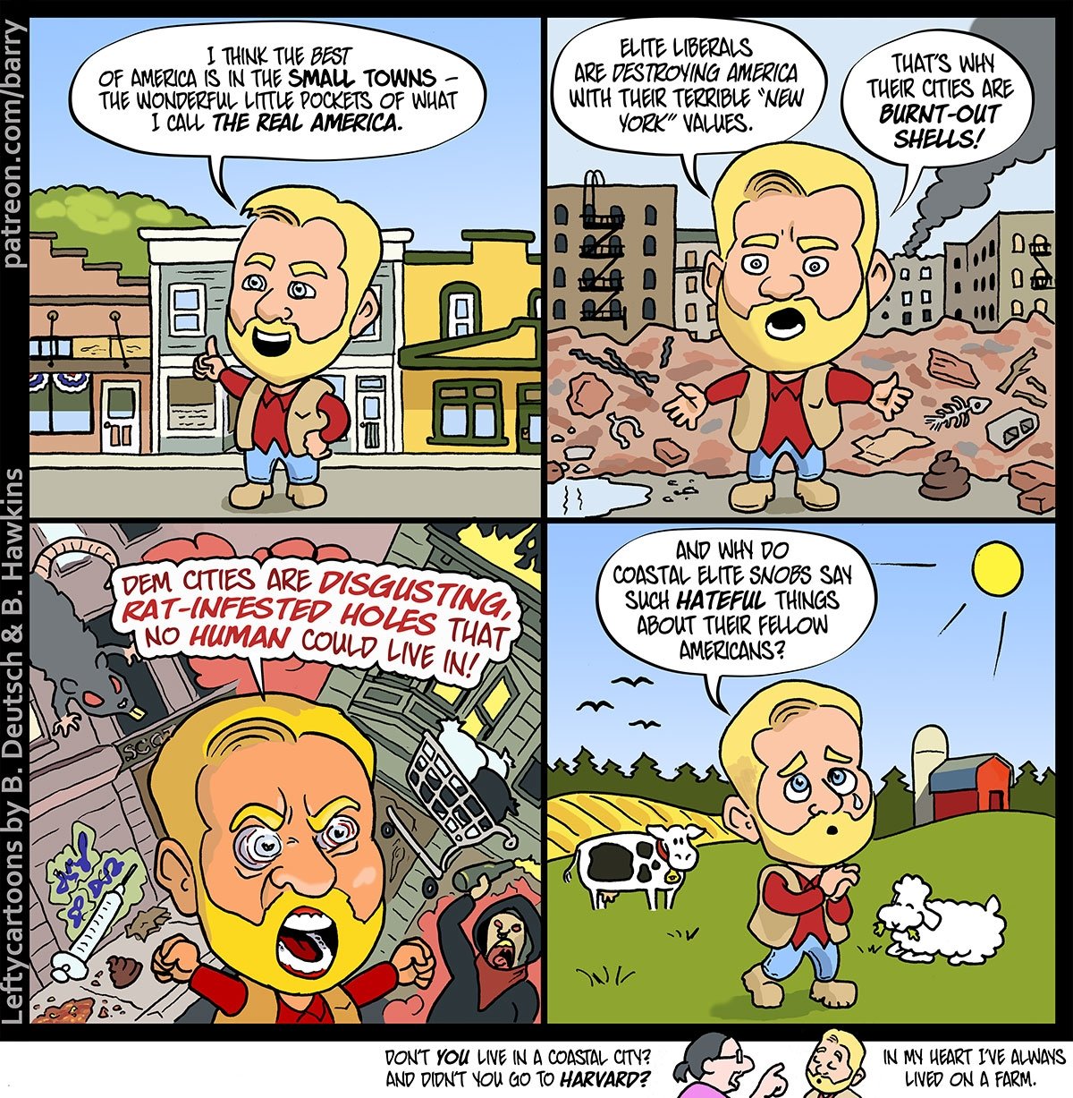 in heart live on a farm