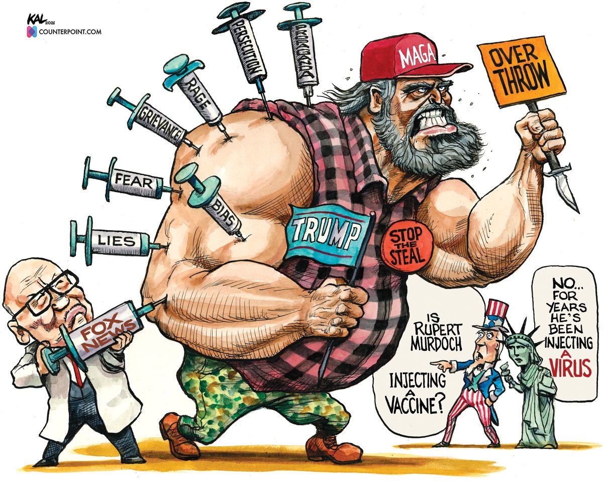 injecting a virus fox new