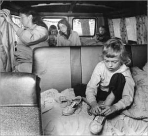 Kids living in van