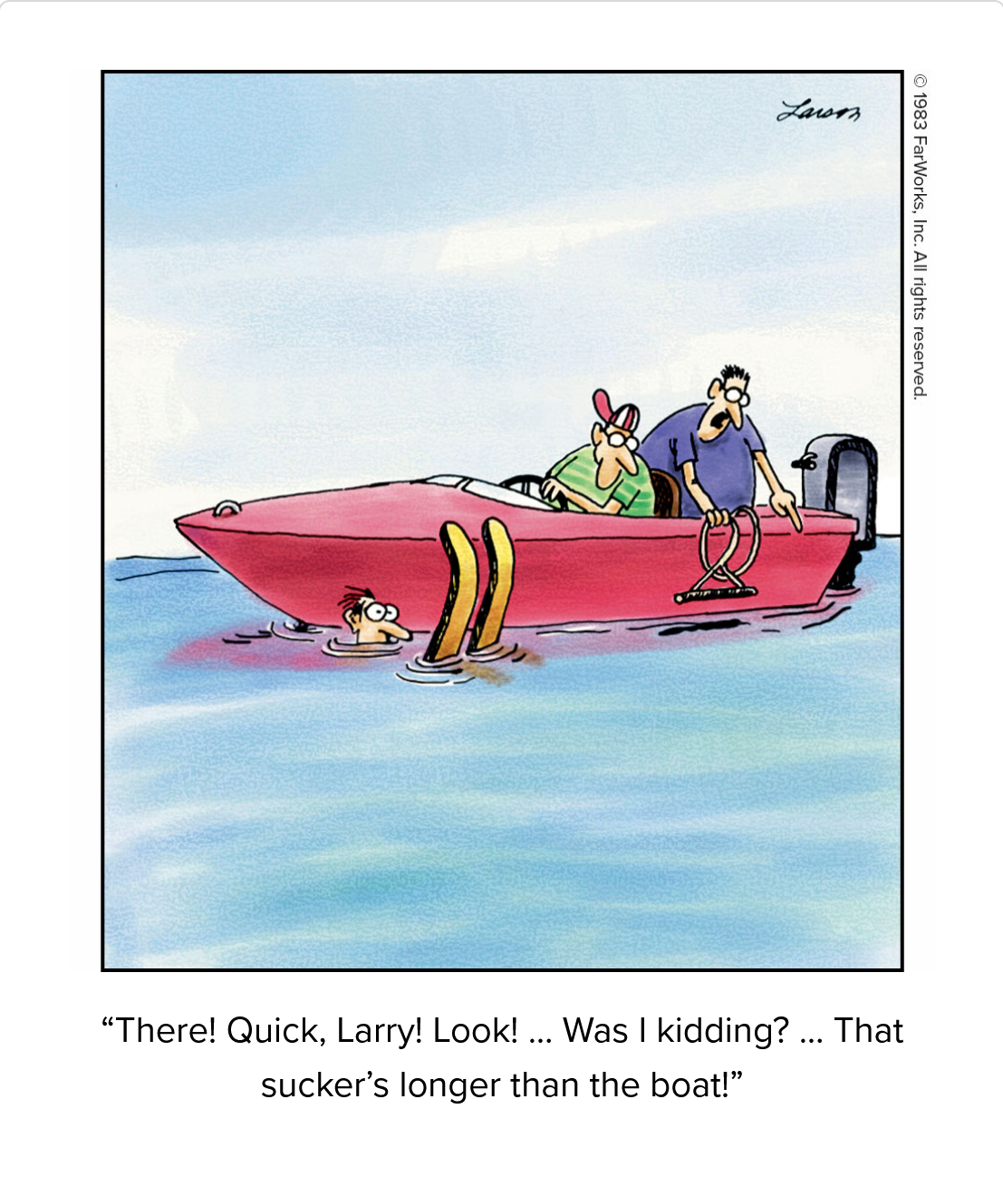 longer than the boat