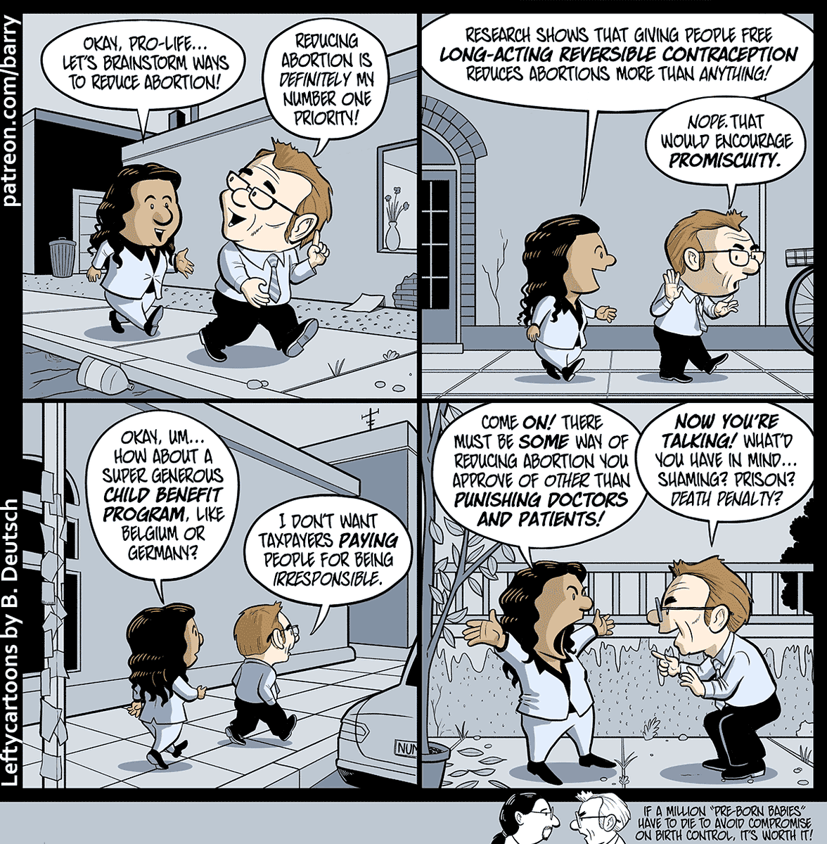 punishing women and doctors