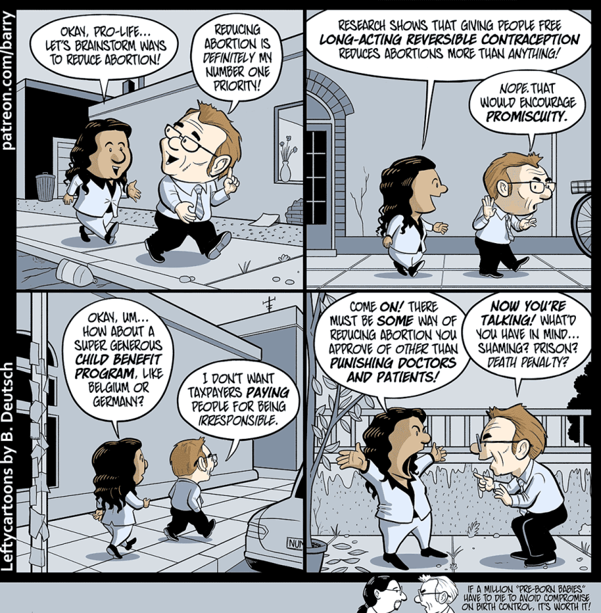 punishing women and doctors