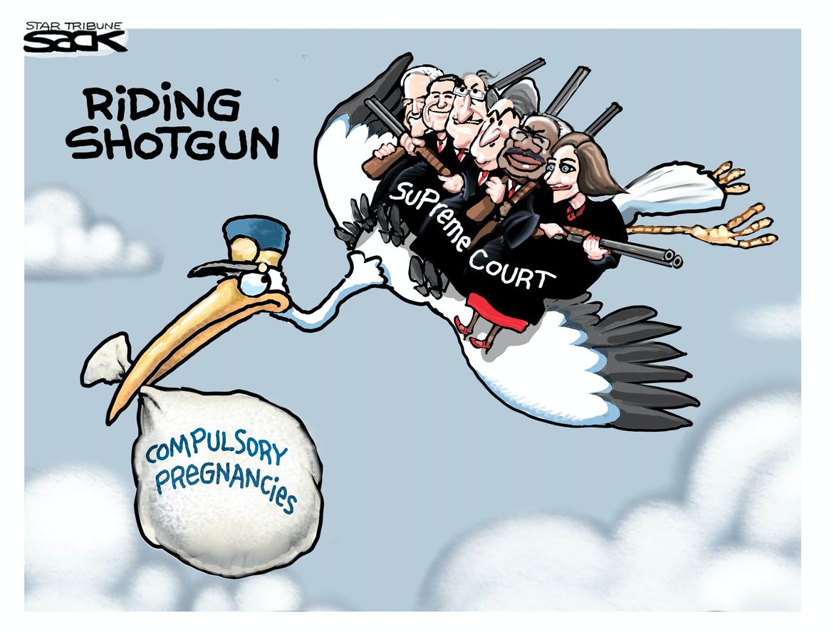 riding shotgun in forced birth