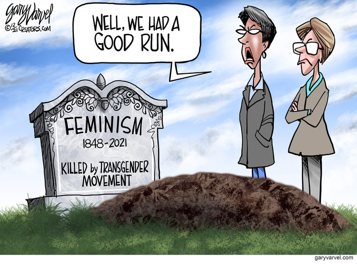 Transgender did not kill feminism.