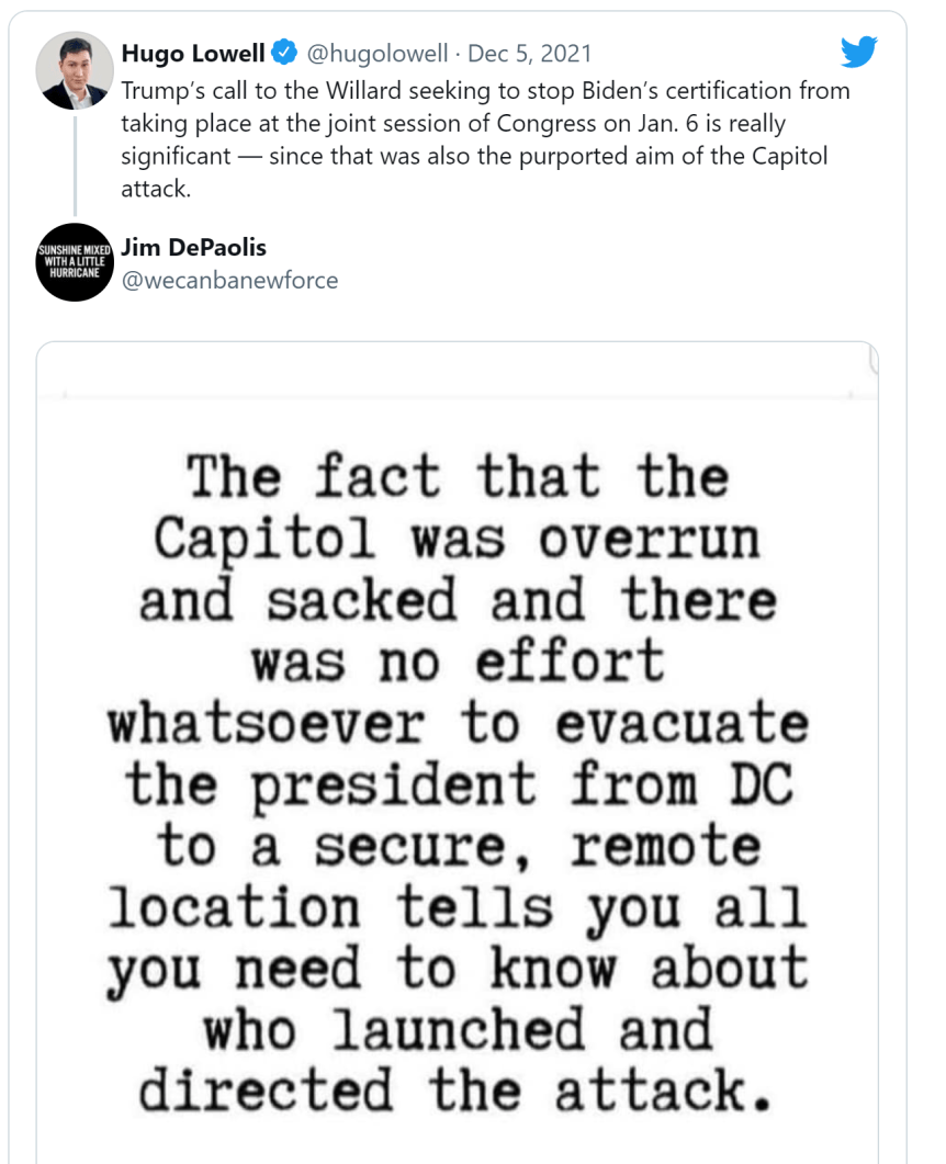 who directed the attack