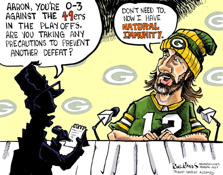 Arron Rodgers is a big asshole