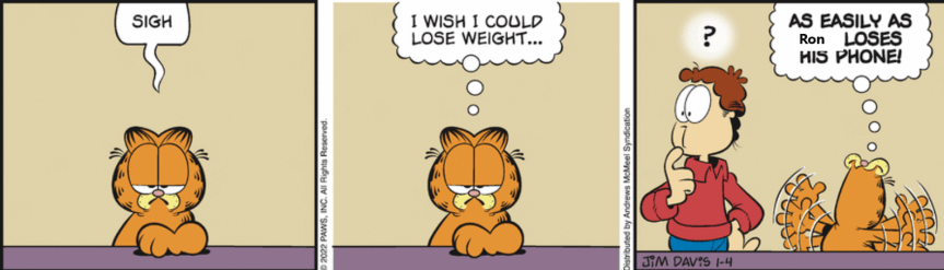 as ron loses his phone