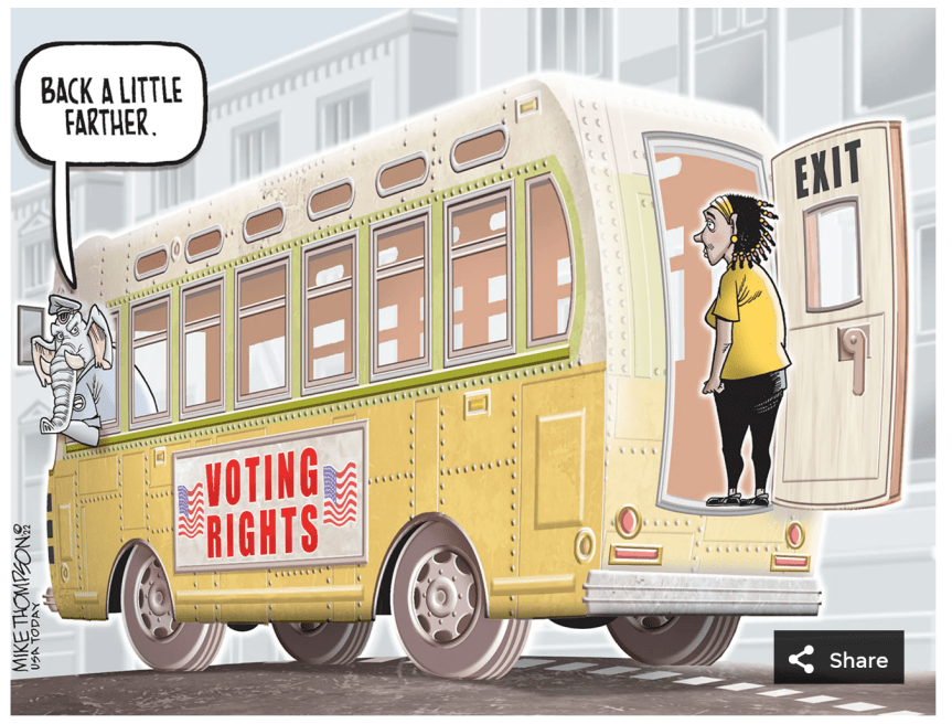 back right out of the bus