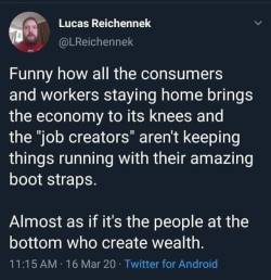 Bottom people make the profit