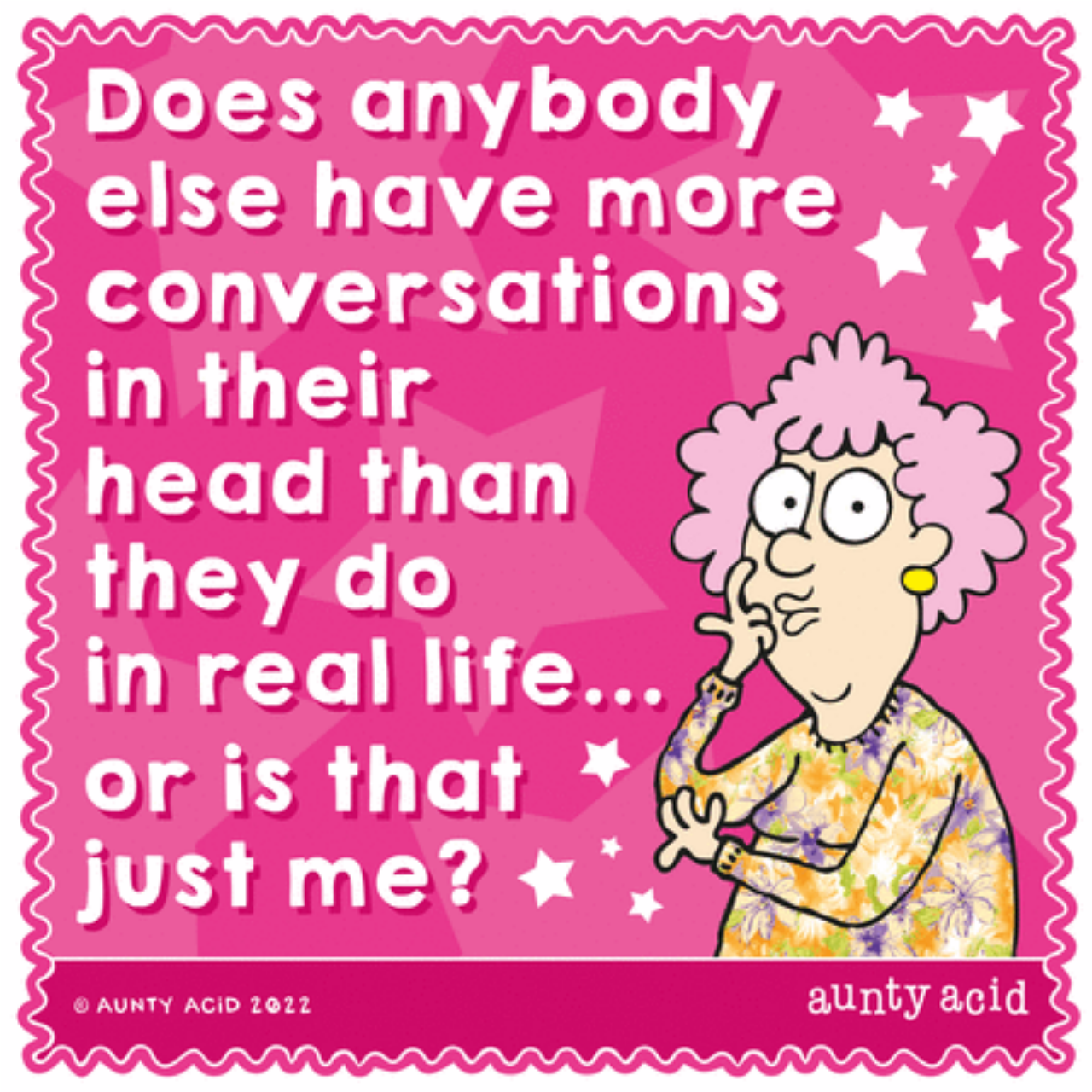 conversation in my head