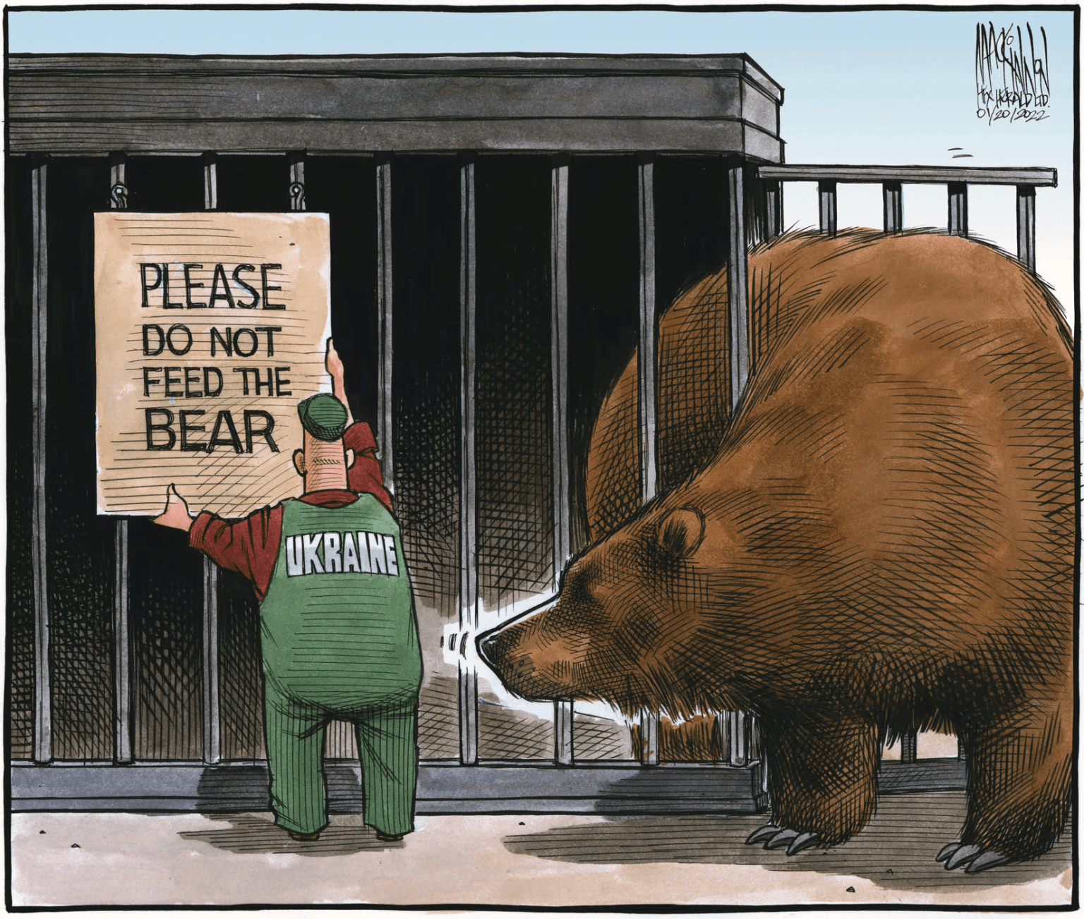 Do not feed the bear