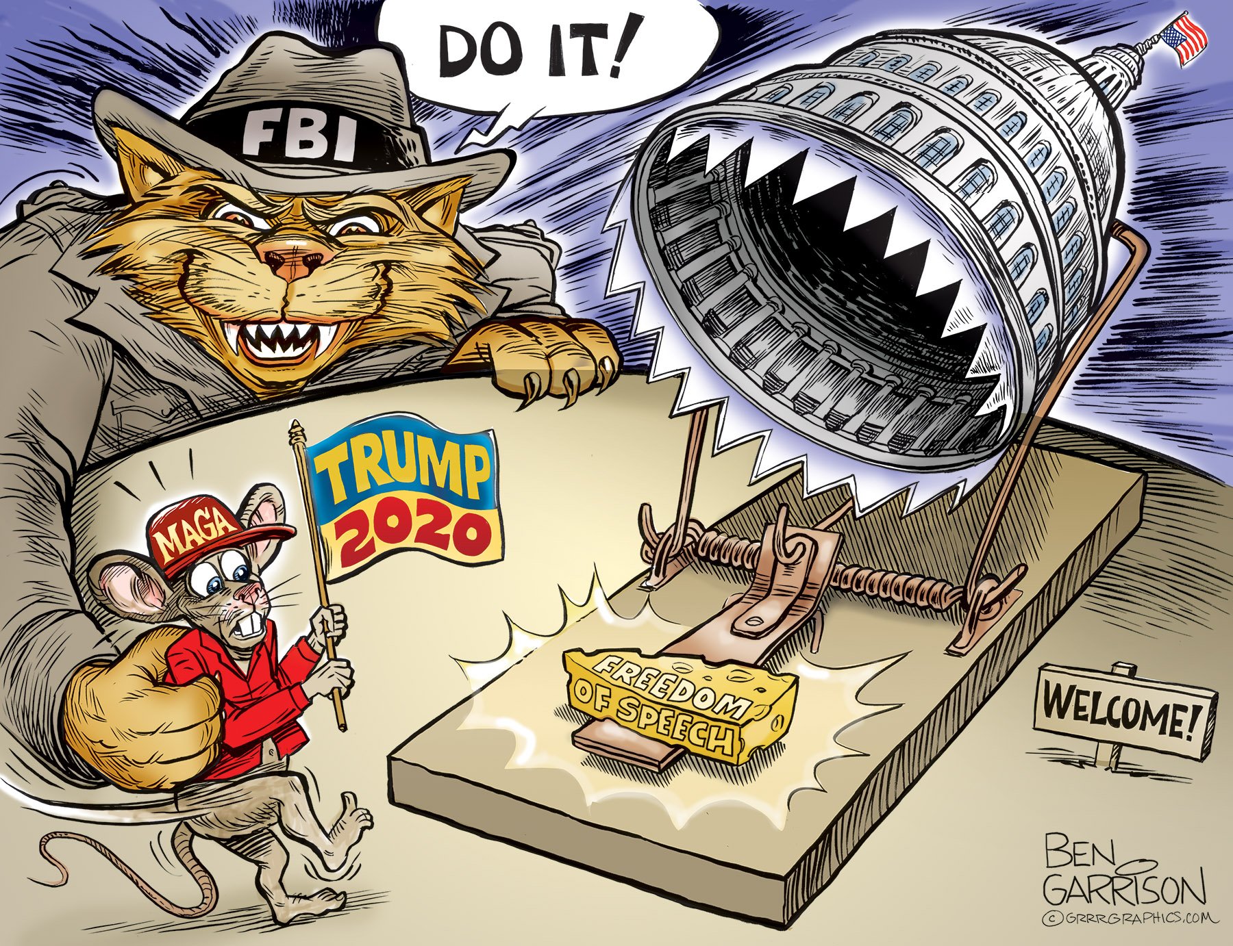 fbi making maga do it