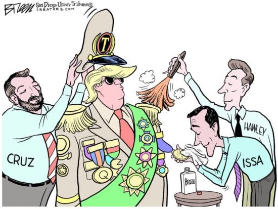 general trump and his gimps