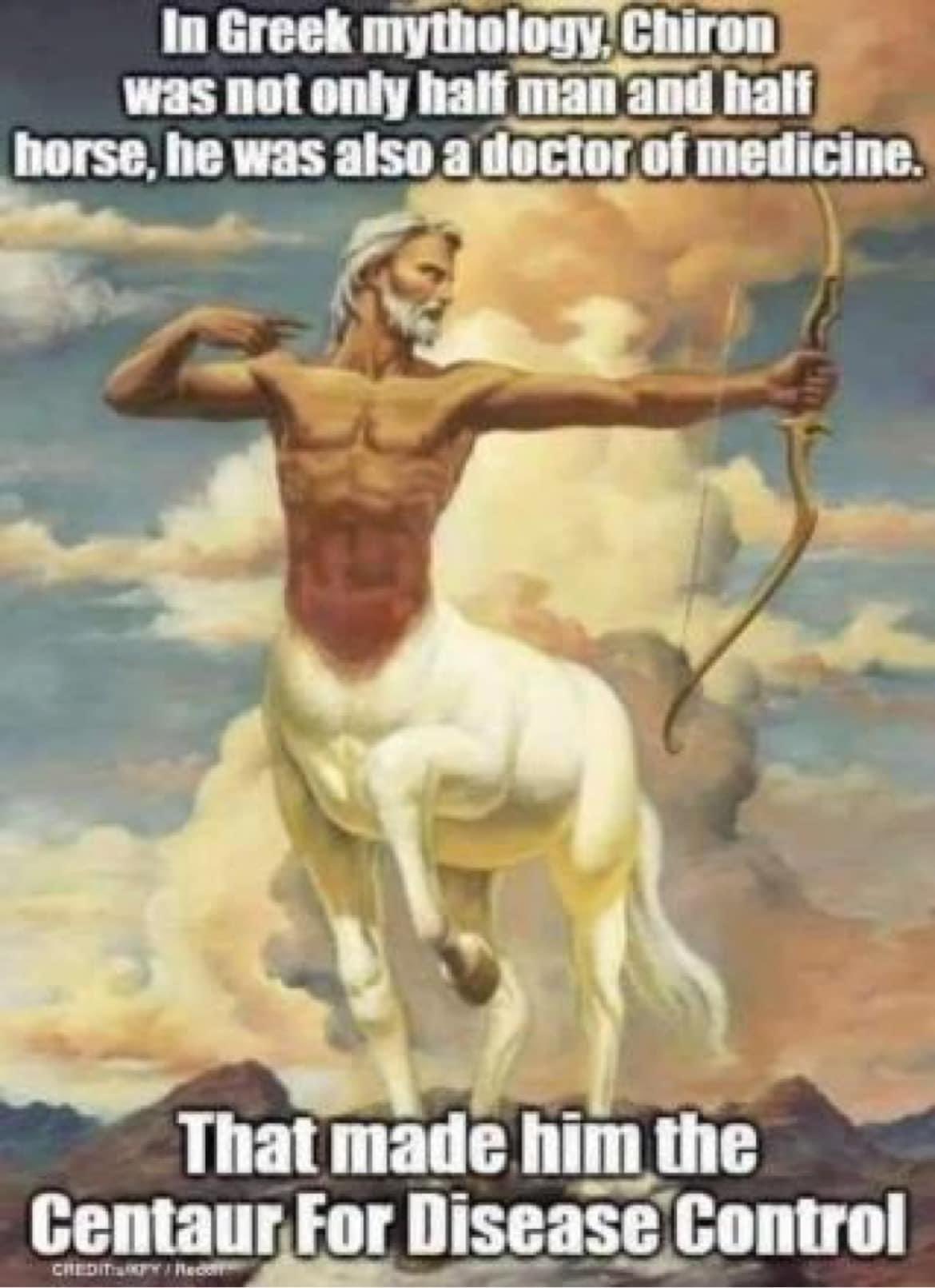 Greek myth hourse man