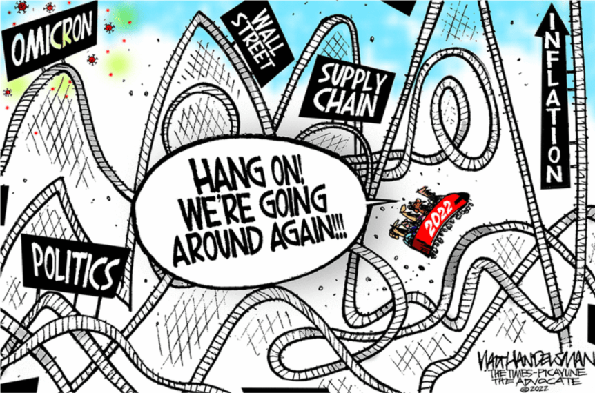 hang on we are going around again