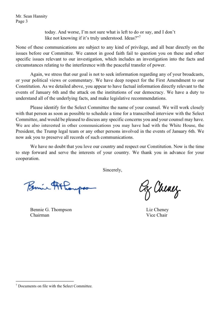 hannity letter page 3