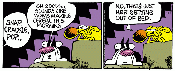 just getting out of bed