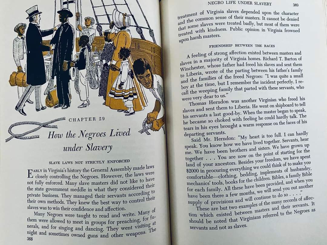 Lies about slavery VA