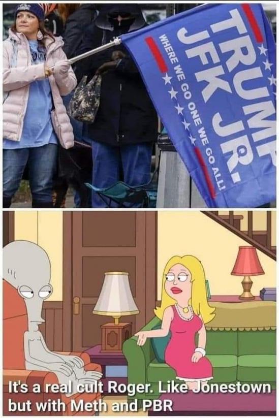 like a cult with meth