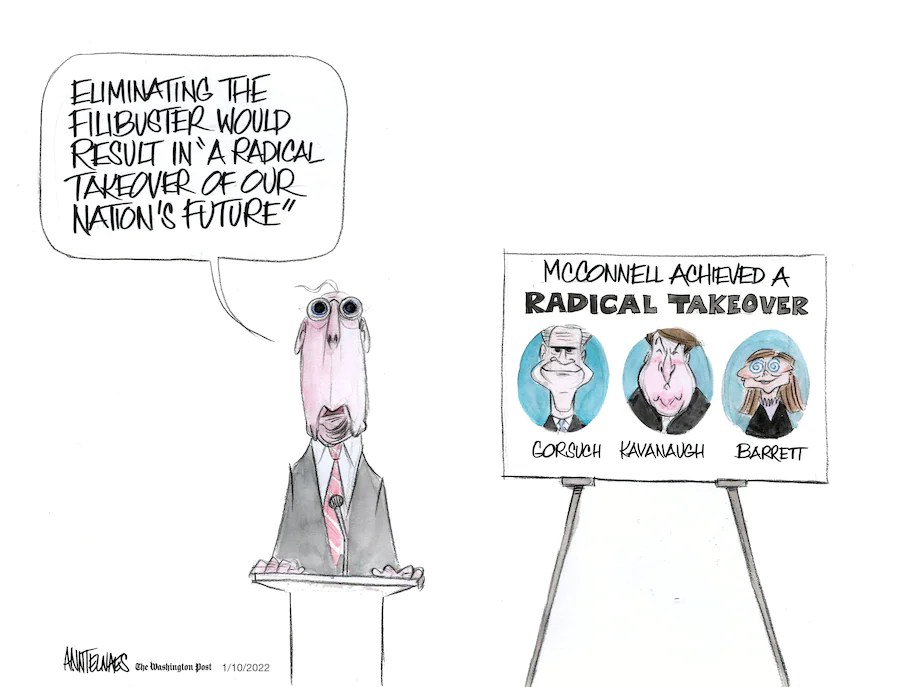 mcconnell save the fillibuster for power