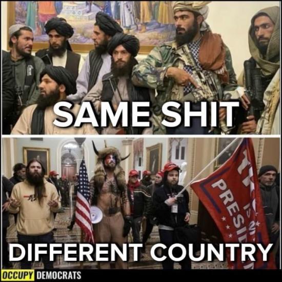 same shit but different country