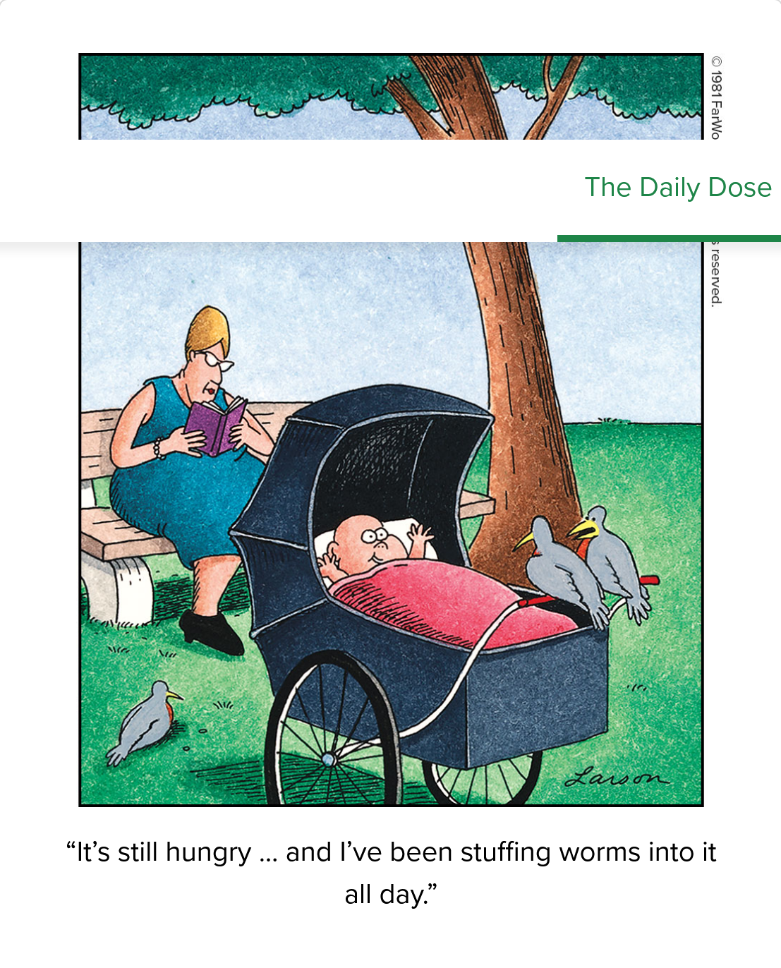 still hungry but feeding it worms