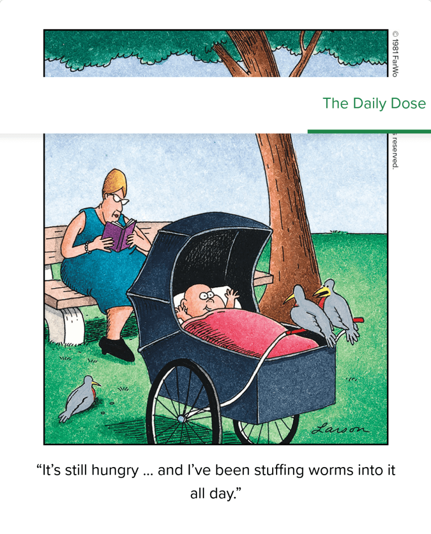 still hungry but feeding it worms