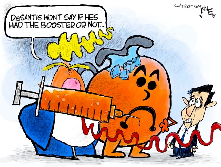 trump needles deathsantis