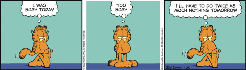 twice as much nothing tomorrow