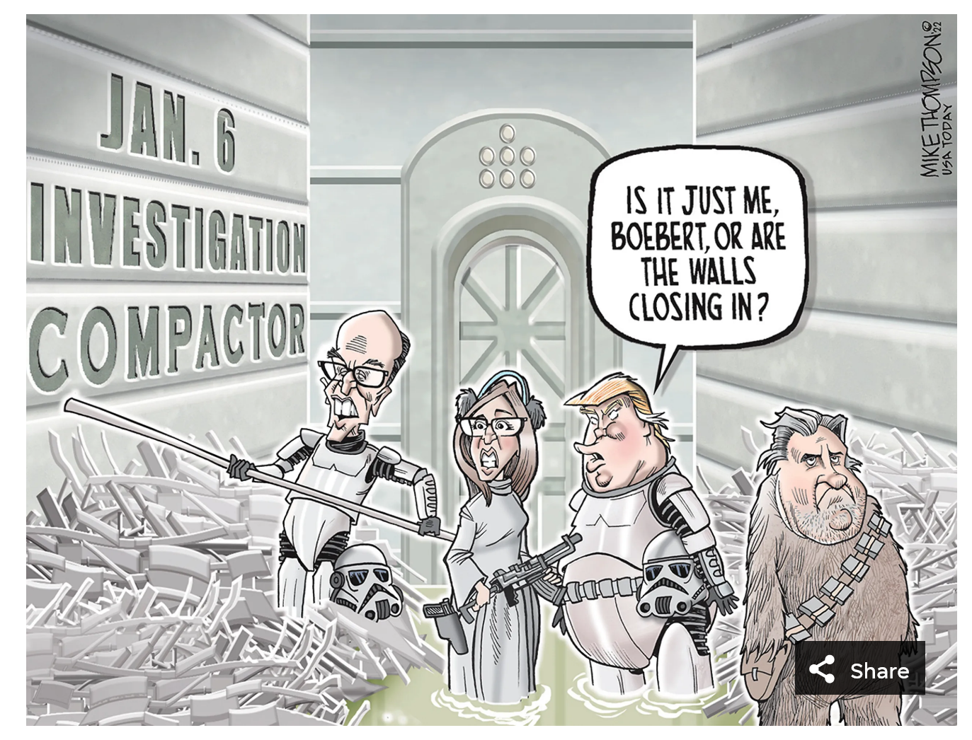 walls closing in on tRump