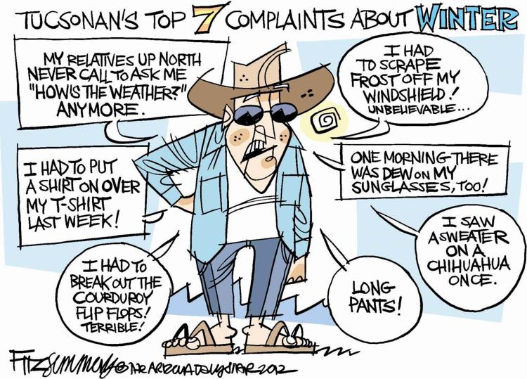 warm people complain about winter