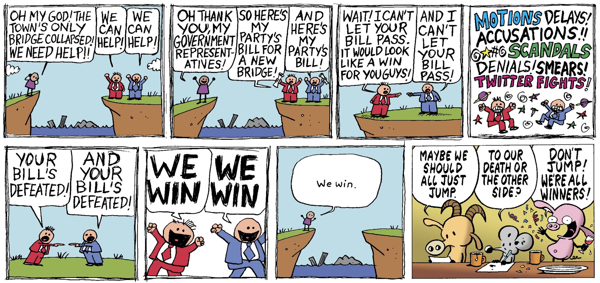 we won nothing for the public