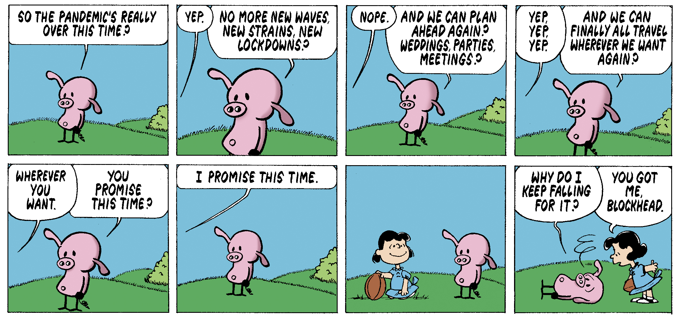 you got me blockhead