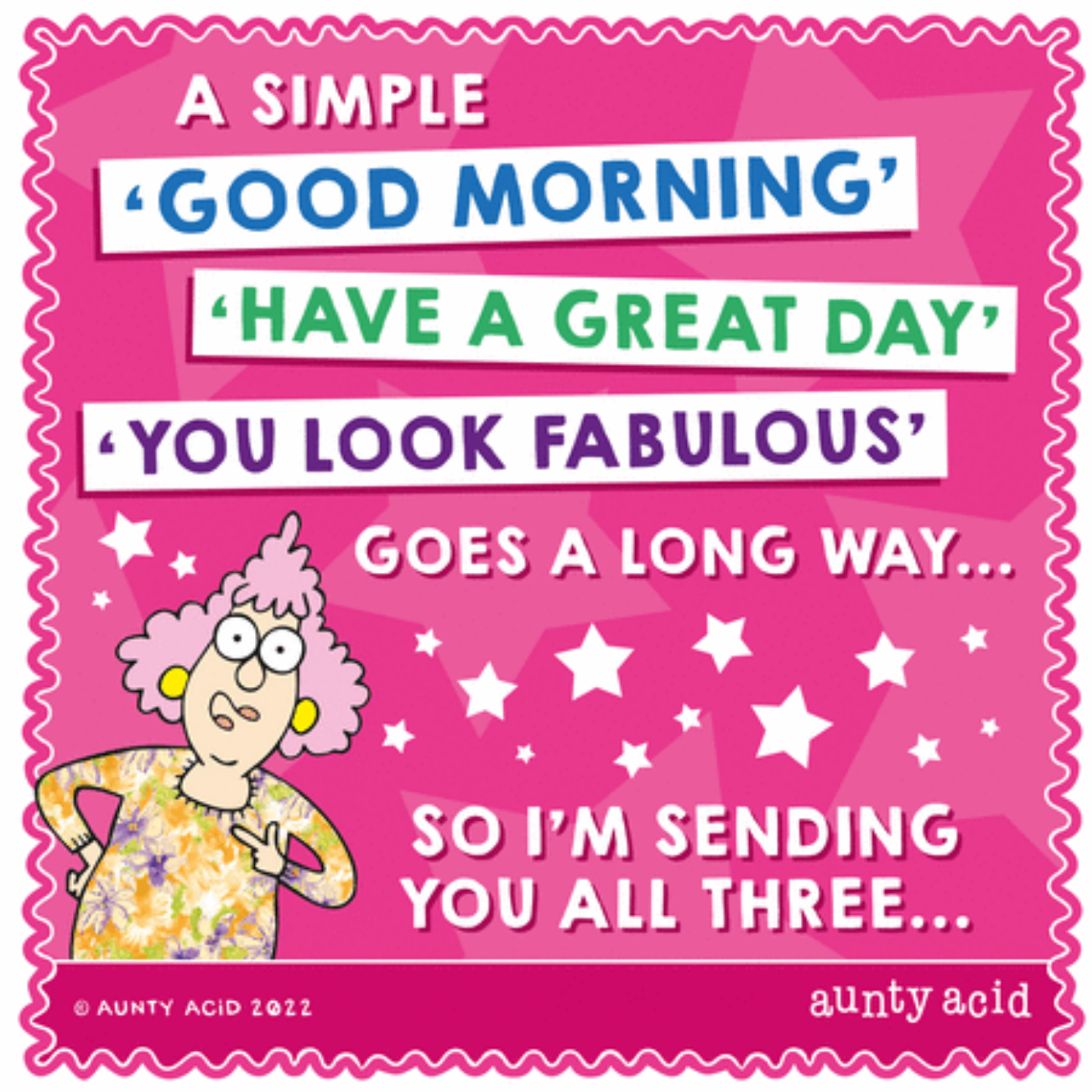 all three goes a long way