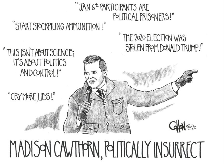 cawthorn isurrenct poltiacally