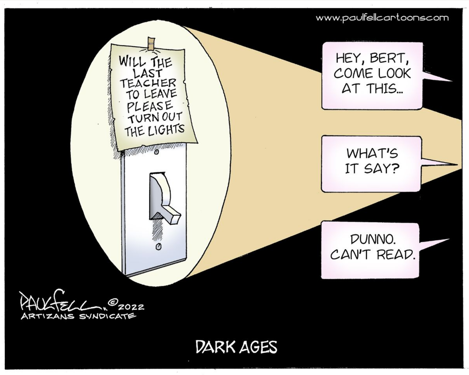 dark ages teachers quit