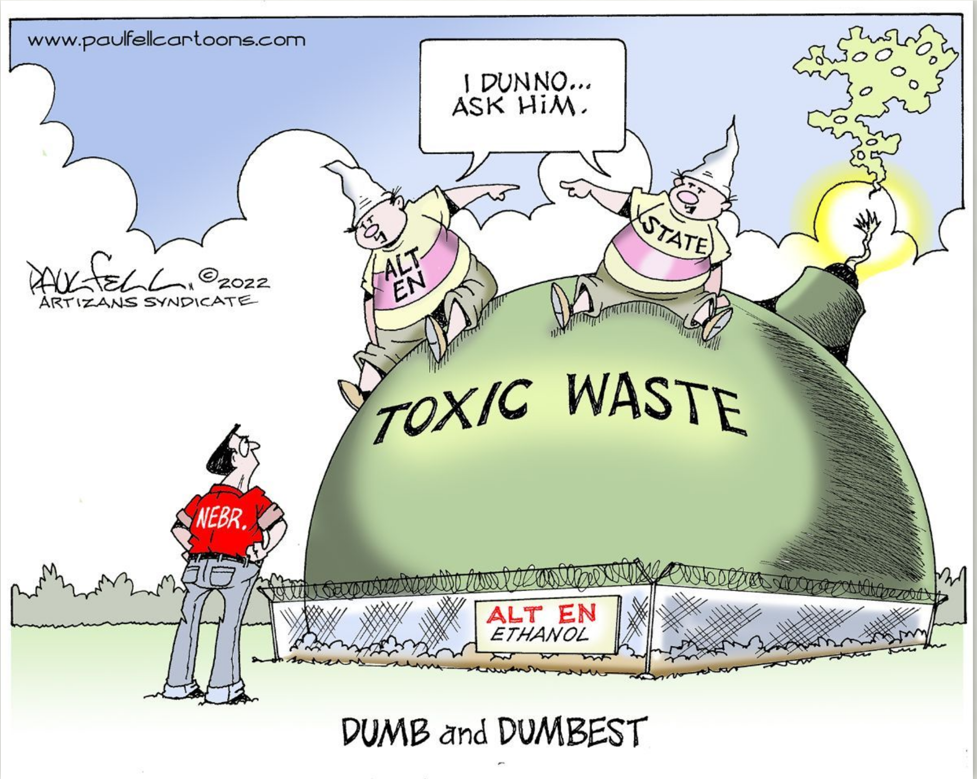 Dumb and dumbest toxic waste