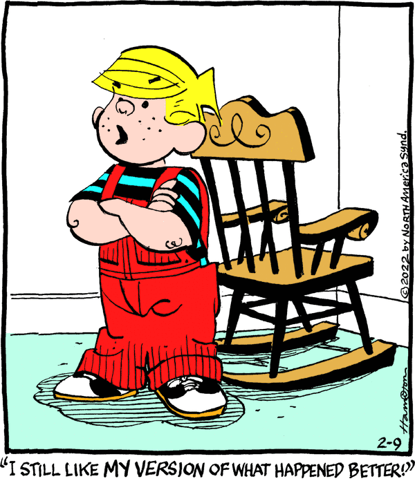 I like my version of events