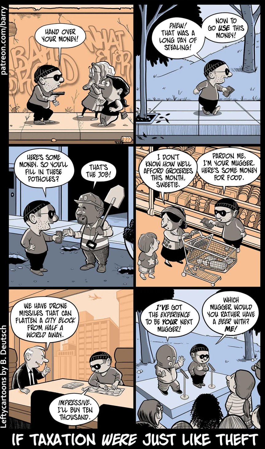 if taxation was theft